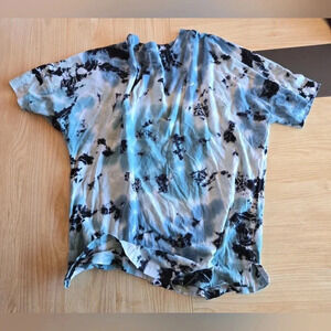 PINK Tie Dye Oversize Tee